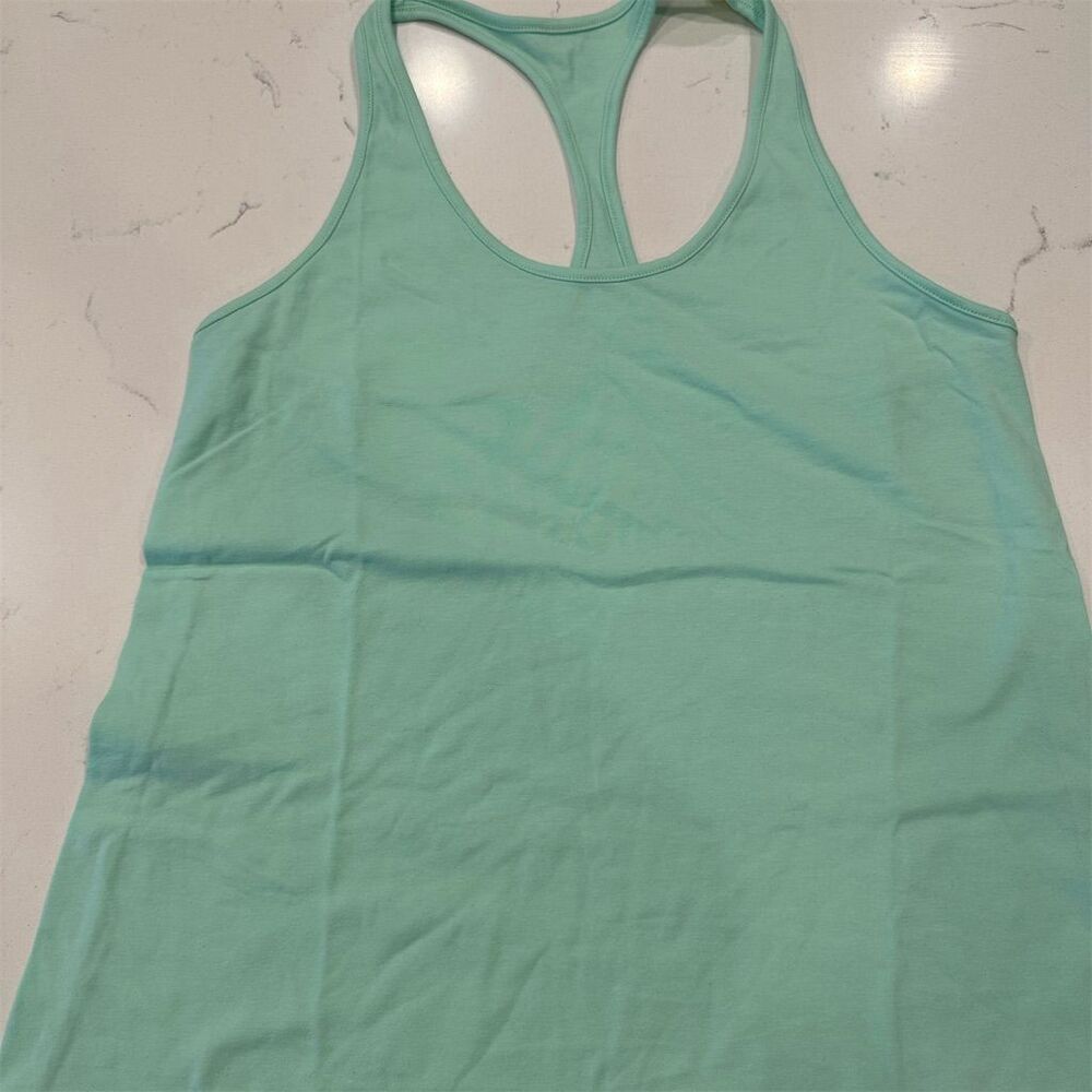 All in Motion Women's Mint Green Racerback Tank Top XS Sleeveless Casual Summer - Picture 1 of 10